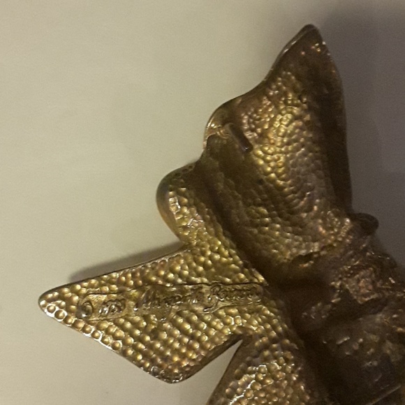 Margarita Barrera Designer Vintage Brass Belt Buckle